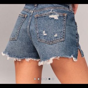 Abercrombie jean shorts